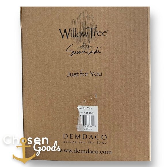 Thank You Angel Willow Tree Figurine With Box “Just For You” Wire Sculpture OB - Picture 8 of 11